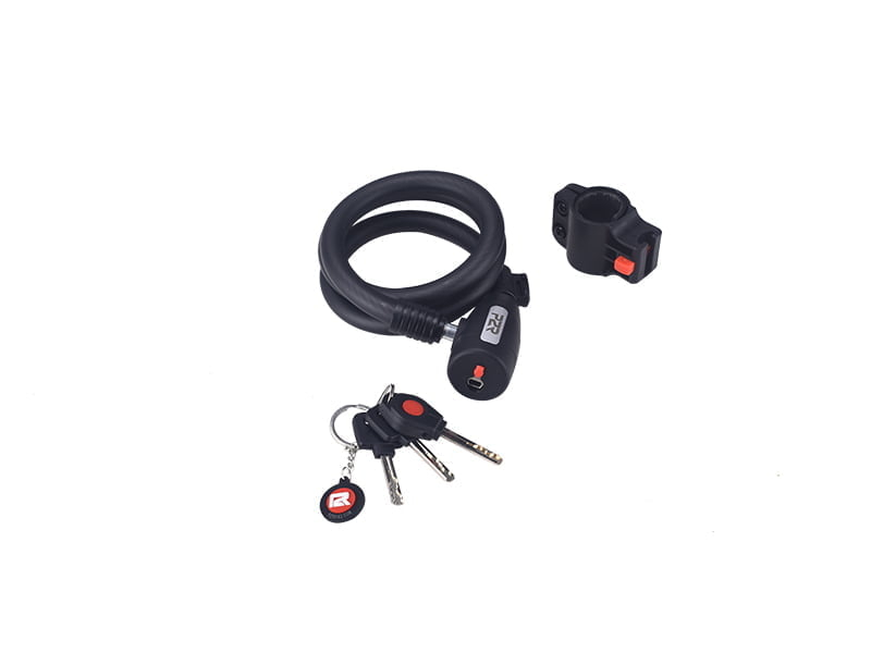 Antifurt Bicicleta P2R SPIRO - 12 x 1000 mm, Negru [1]
