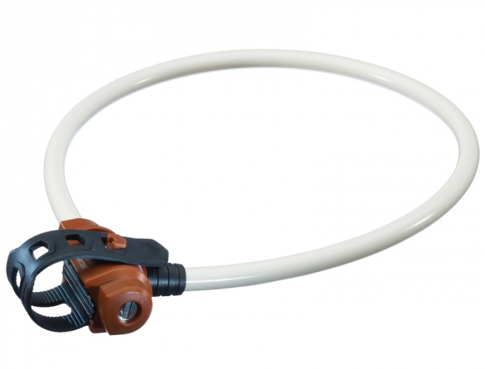 Antifurt Bicicleta Trelock Ks 222/75, Nivel 2/6, Alb, Fixx-Go [1]