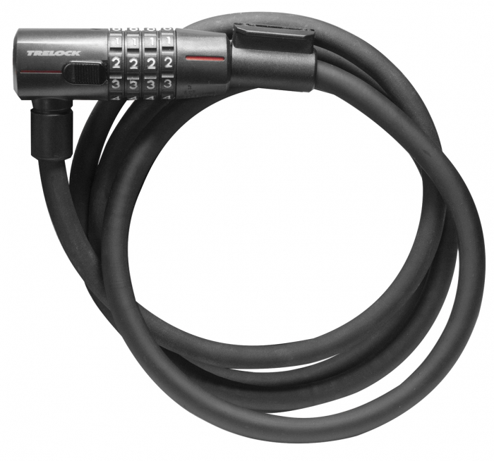 Antifurt bicicleta Trelock KS312/110/12 Code, negru [1]