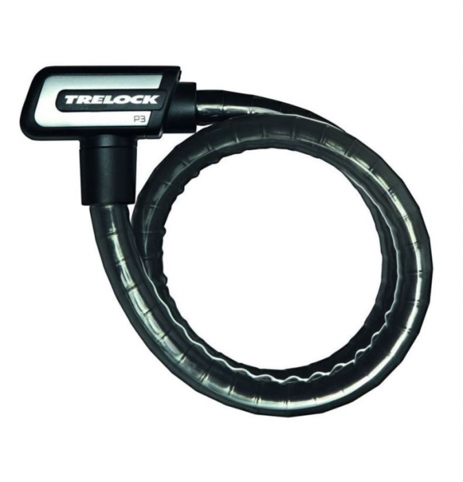 Antifurt Bicicleta Trelock P 3 110/19 - L 110 Cm, Negru [1]