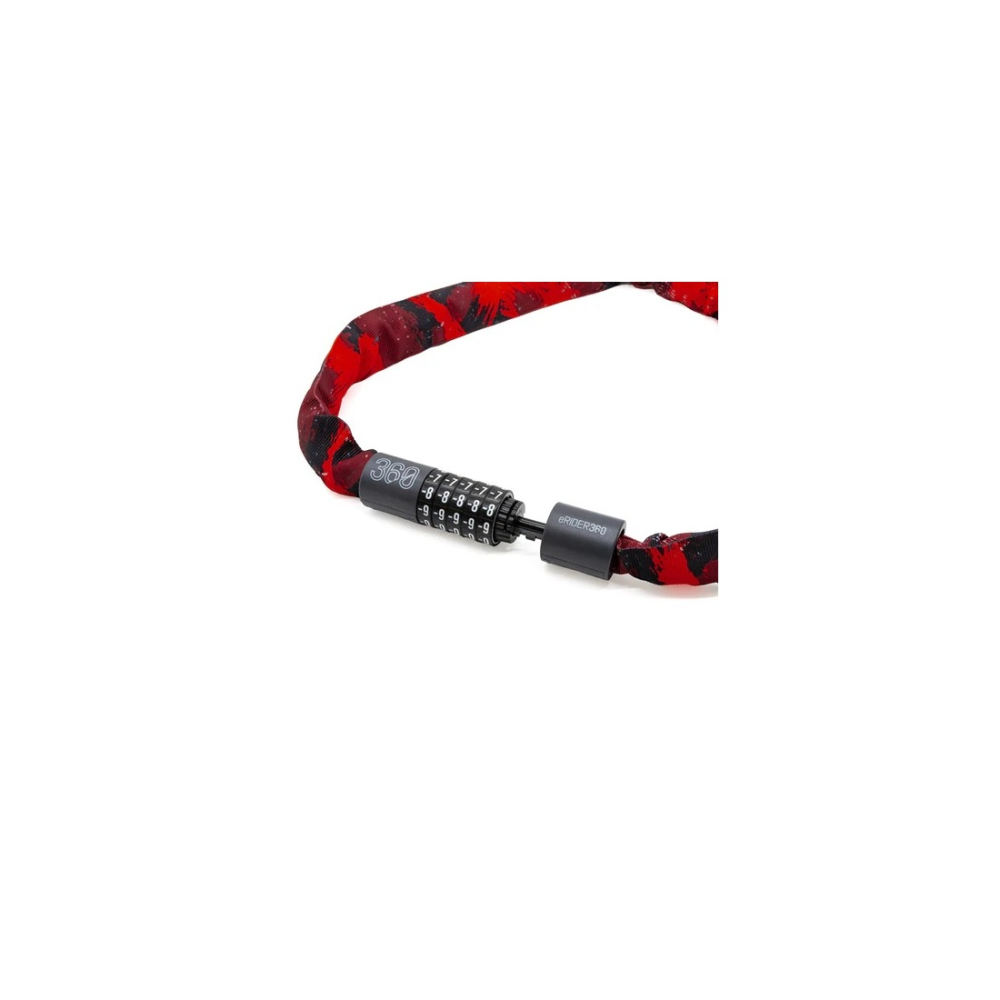 Antifurt eWheel EWLK022 cu cifru, rosu [3]