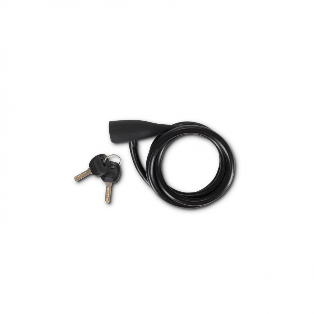 ANTIFURT RFR SPIRAL CABLE LOCK HPS 10 X 1300 MM NEGRU [1]