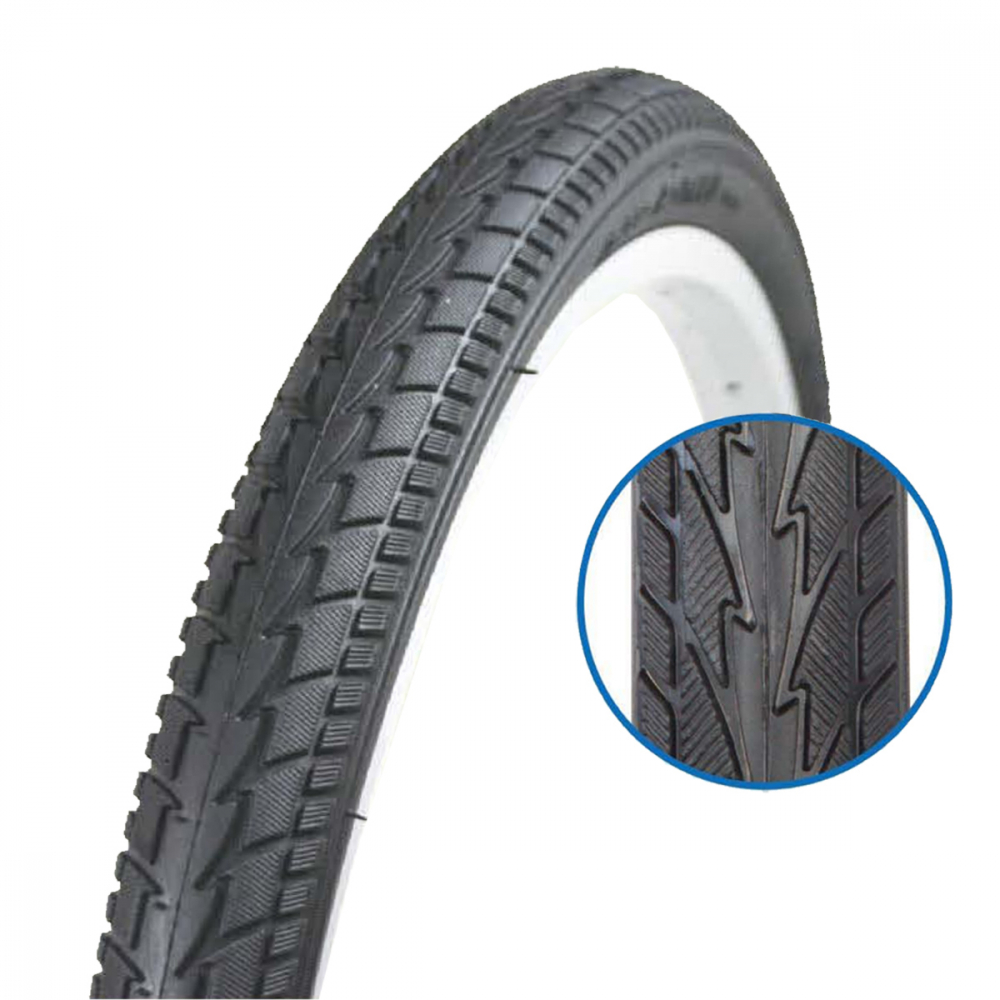 Anvelopa Bicicleta Colinelli ZY-007 - 700C x 35C, Negru [2]