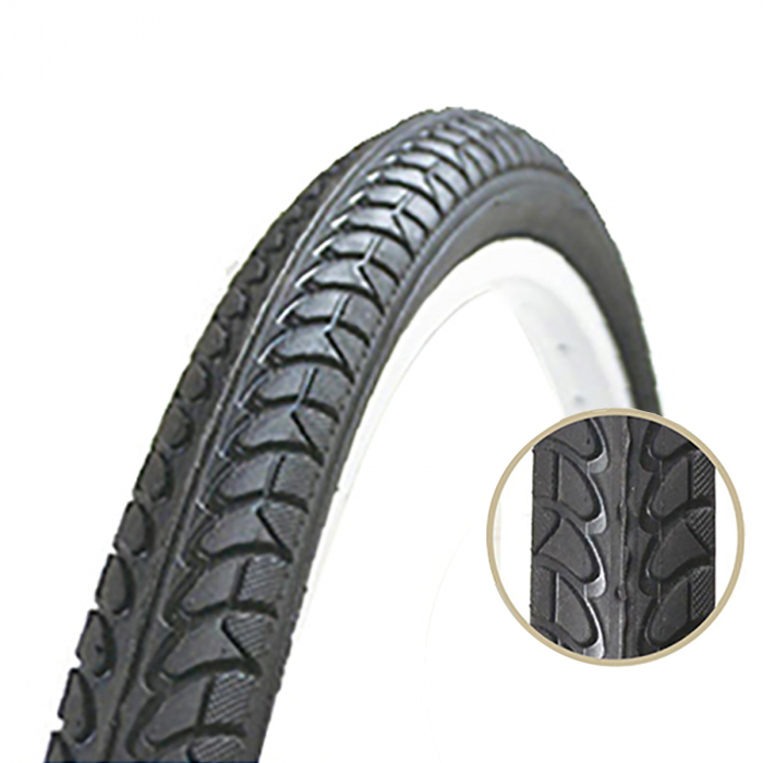Anvelopa Bicicleta Colinelli ZY-010 - 24 x 2.1 Inch, Negru [2]