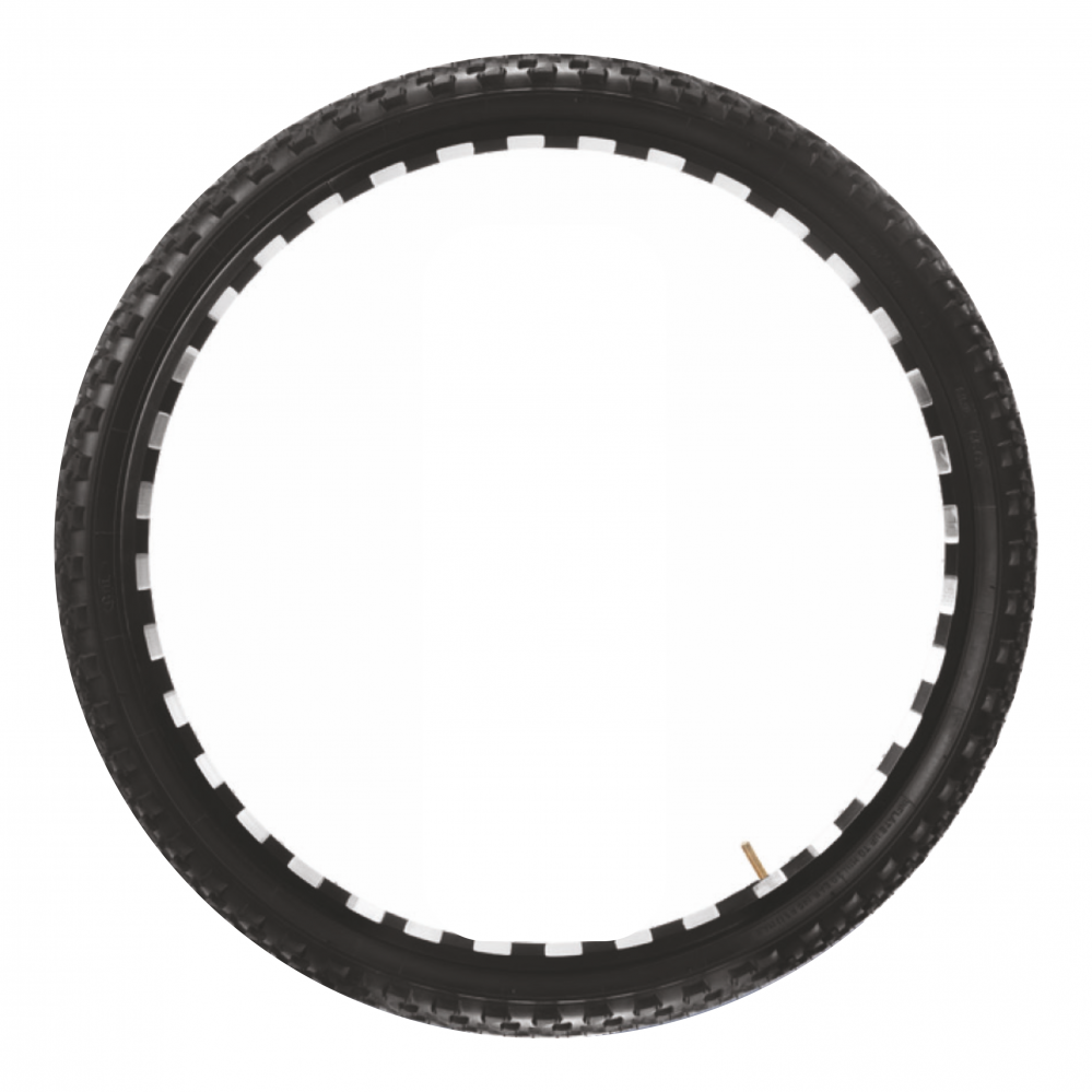 Anvelopa Bicicleta GRL 6661 - 24 x 1.95 Inch, BK, Negru [2]