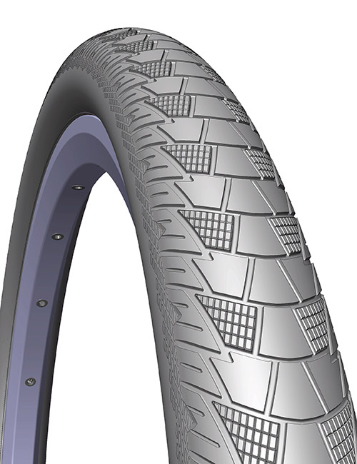 Anvelopa Bicicleta Mitas 26 X 2,00 V99 Cityhopper Gri [1]