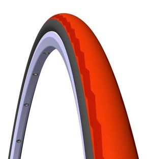 Anvelopa Bicicleta Mitas 700 X 23C R01 Phoenix, 23-622, Mijloc Rosu [1]