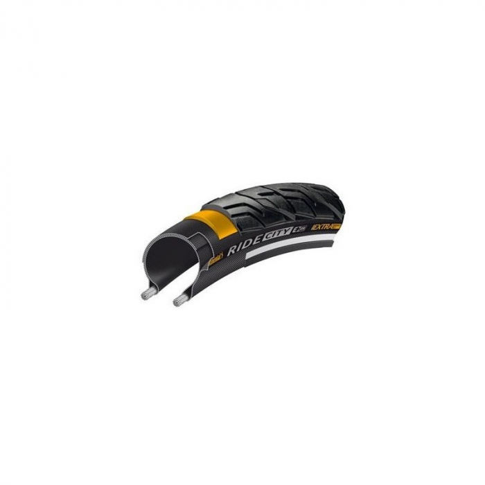 Anvelopa Continental Ride City Reflex 37-622 (28*1.4) negru/maro [2]
