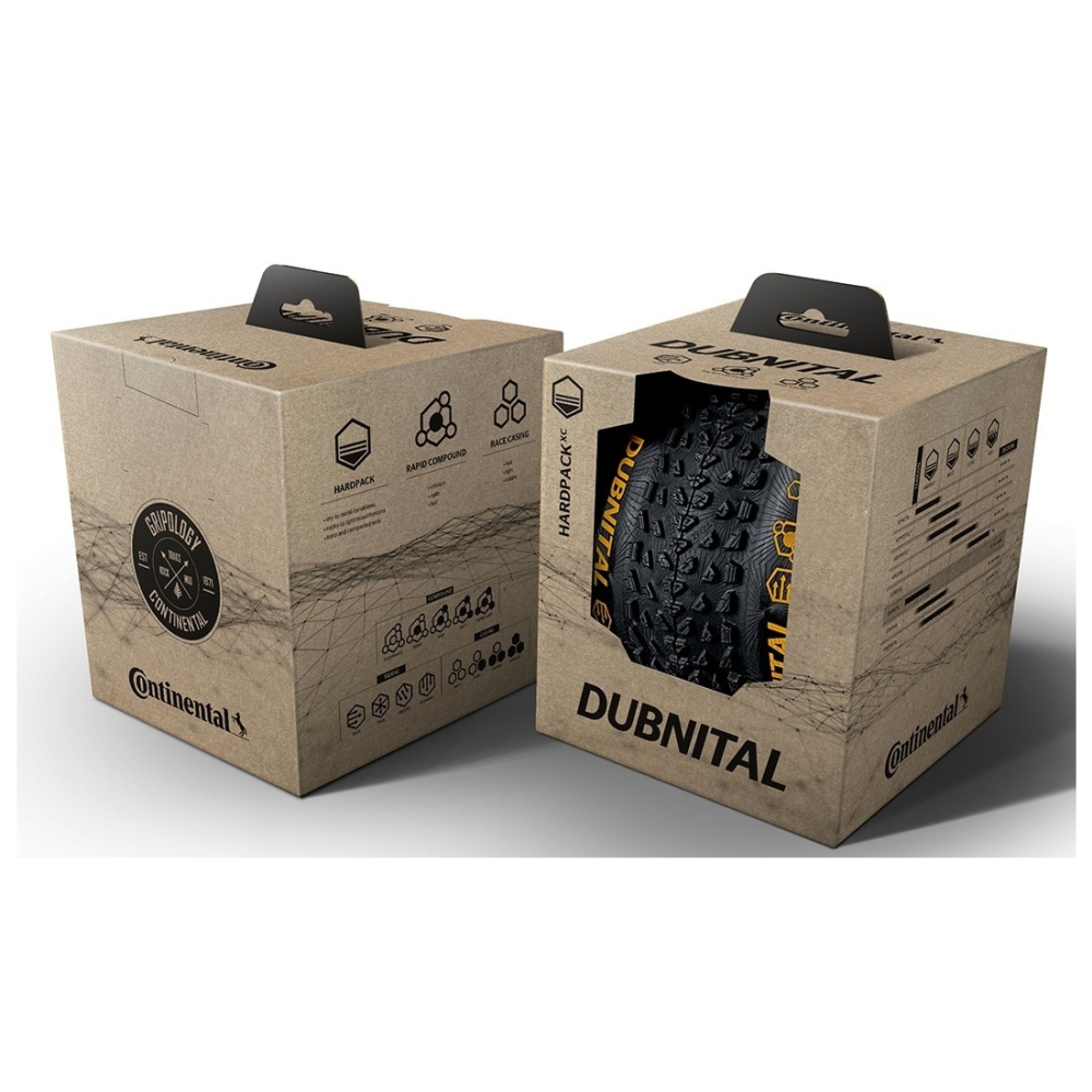 Anvelopa pliabila Continental Dubnital Race Rapid 50-622 (29 X 2.0) Rapid comp, Tubeless Ready, black/black [4]