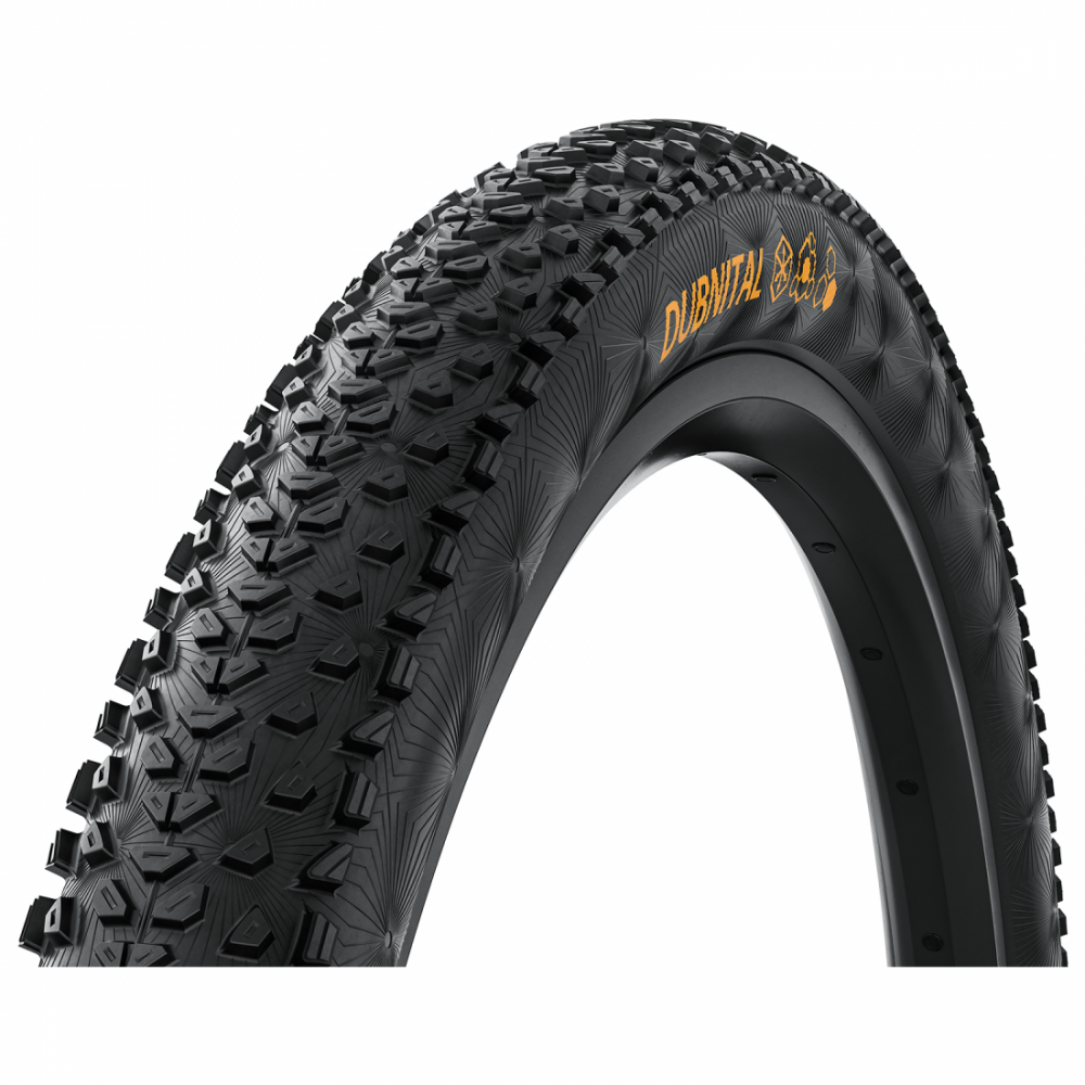 Anvelopa pliabila Continental Dubnital Trail Rapid 60-622 (29 X 2.40) Rapid comp Tubeless Ready black/black [1]