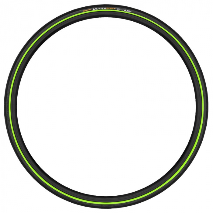 Anvelopa pliabila Continental UltraSport III 23-622 negru/verde [2]