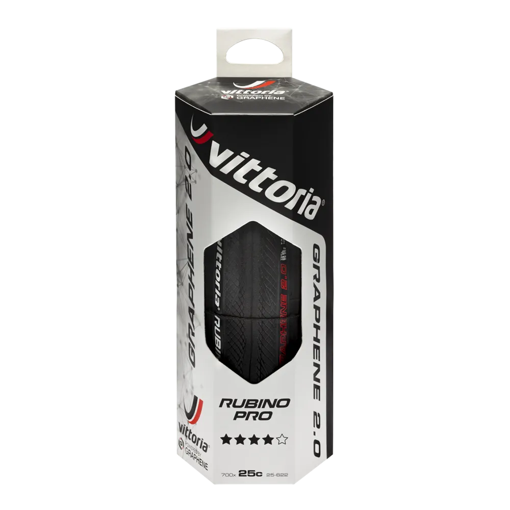 Anvelopa VITTORIA Rubino Pro 700 X 25C 25-622 Tubeless TLR Nylon 150TPI Negru  305g [1]
