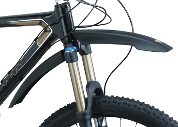 Aparatoare Noroi Fata Topeak Defender Fx Tc9605, atasare gat furca, neagra [2]
