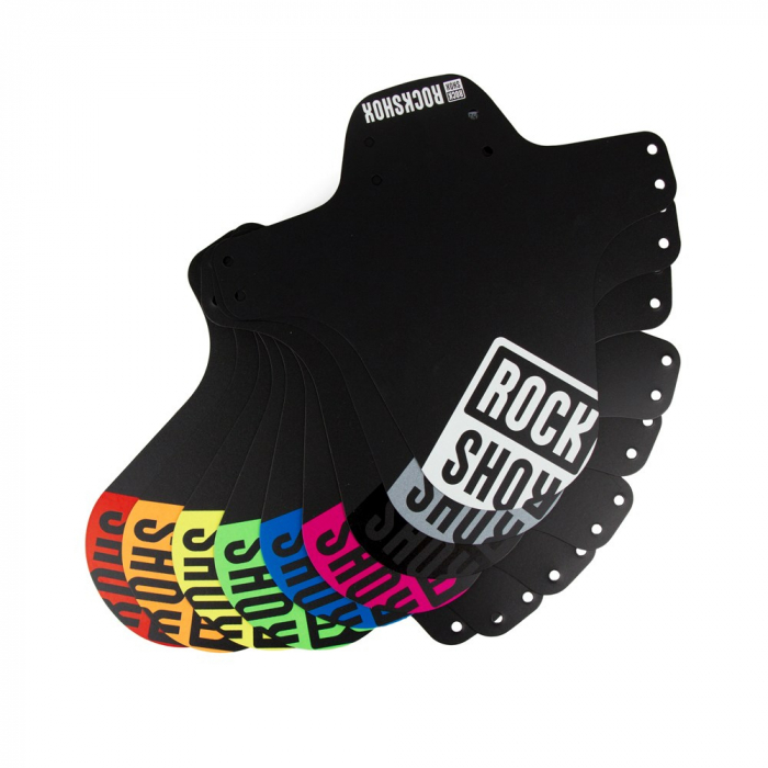 Aparatoare Noroi Pt. Furca Rockshox Print Portocaliu Neon [3]