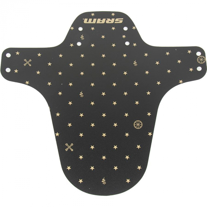 Aparatoare noroi Sram Mtb - Print Auriu, Negru [2]