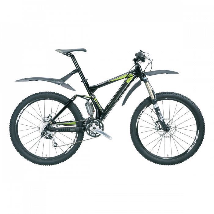 Aparatoare Noroi Topeak Defender Fx/Rx - Set, 26 Inch, Negru-Gri [16]