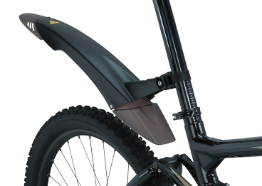 Aparatoare Noroi Topeak Defender Rx - Spate, 26 Inch, Negru-Gri [7]