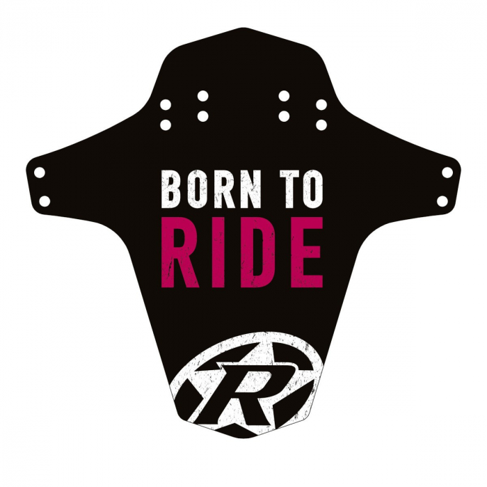 Aparatoare Reverse Born to Ride negru/alb/roz [1]