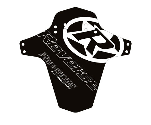 Aparatoare Reverse logo negru/alb [1]