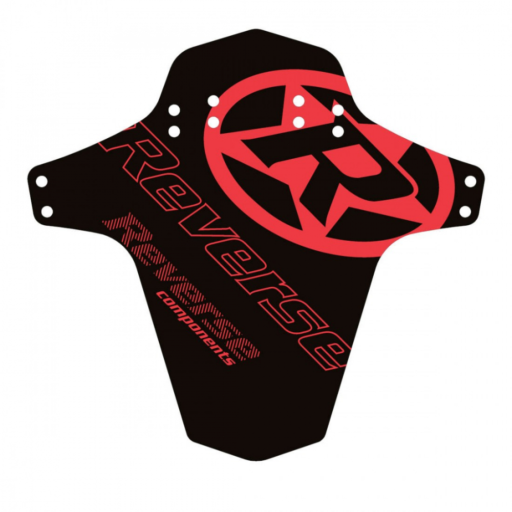 Aparatoare Reverse logo negru/rosu [1]