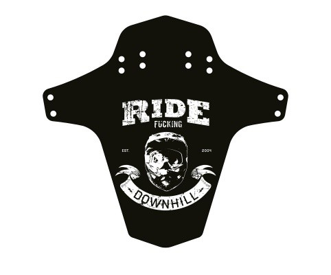 Aparatoare Reverse Ride Fucking Downhill negru/alb [1]