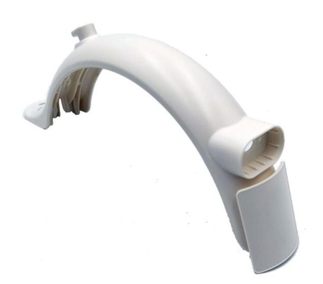 Aparatoare roata spate trotineta electrica Xiaomi M365/ M365 Pro fara led - alba [1]