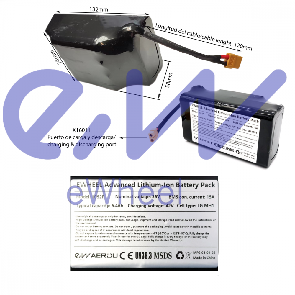 Baterie externa pentru trotineta/bicicleta electrica  36V 6.4Ah [8]