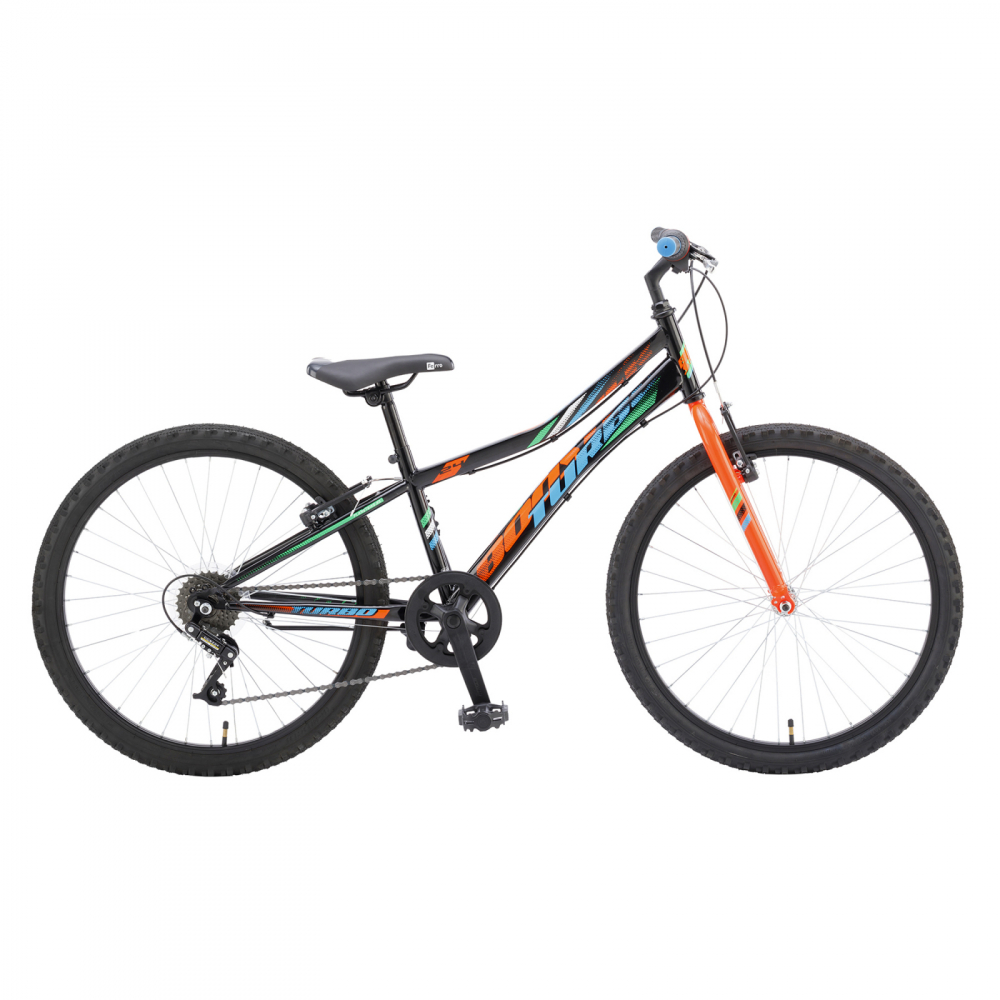 Bicicleta Copii Booster Turbo - 24 Inch, Portocaliu [1]