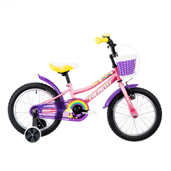 Bicicleta Copii Colinelli 1602 - 16 Inch, Roz [1]