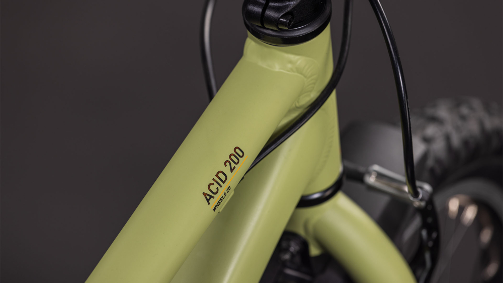 BICICLETA COPII CUBE ACID 200 FE LIGHTOLIVE ORANGE 2026 roti 20 [2]