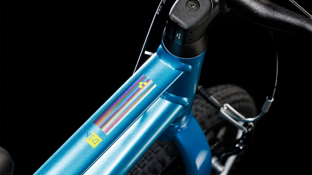 BICICLETA COPII CUBE NUMOVE 140 ALBASTRU/LIME 14INCH [2]