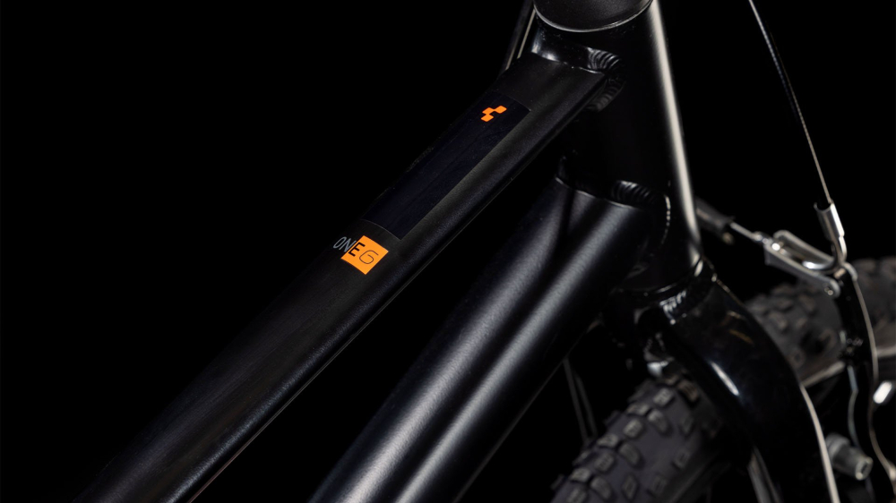 BICICLETA COPII CUBE NUMOVE 160 NEGRU/PORTOCALIU 16INCH [2]