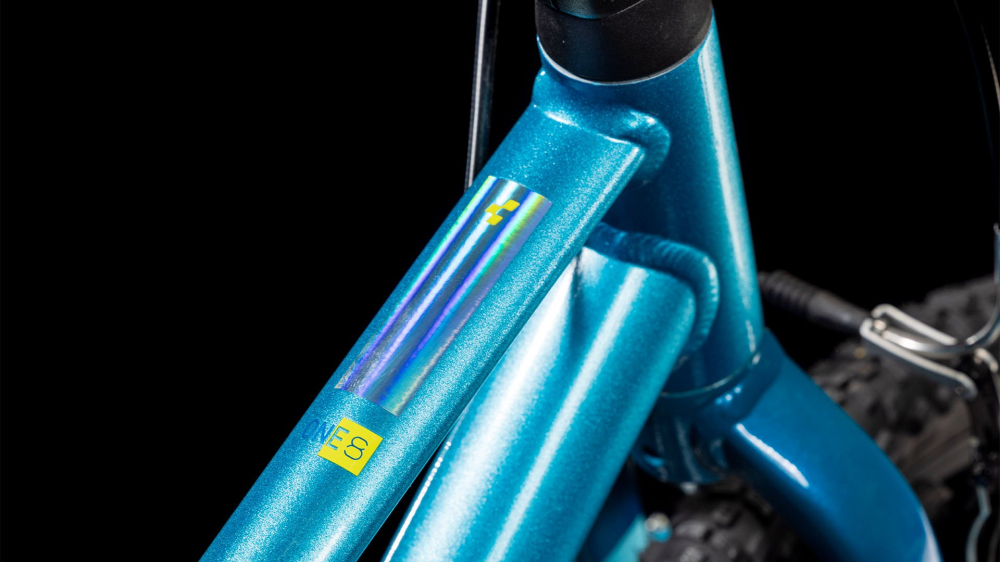 BICICLETA COPII CUBE NUMOVE 180 ALBASTRU/LIME 18INCH [2]