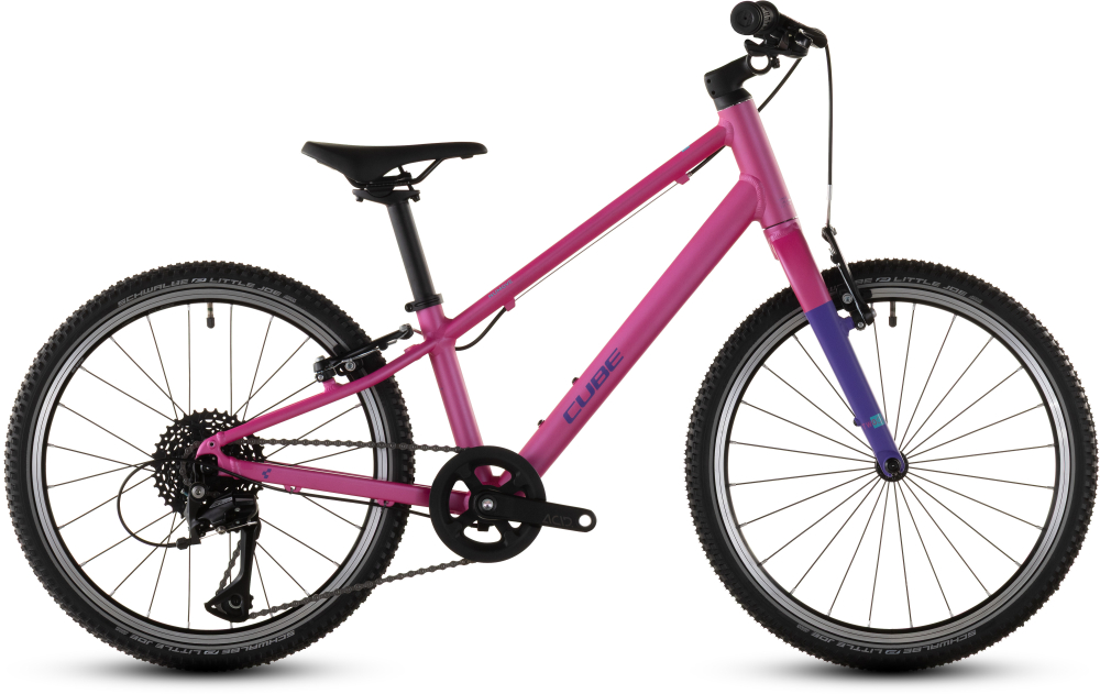 BICICLETA COPII CUBE NUMOVE 200 FUCSIA PLUM 2026 roti 20 [2]