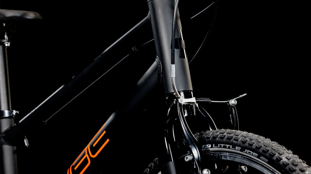BICICLETA COPII CUBE NUMOVE 200 NEGRU/PORTOCALIU 20INCH [4]