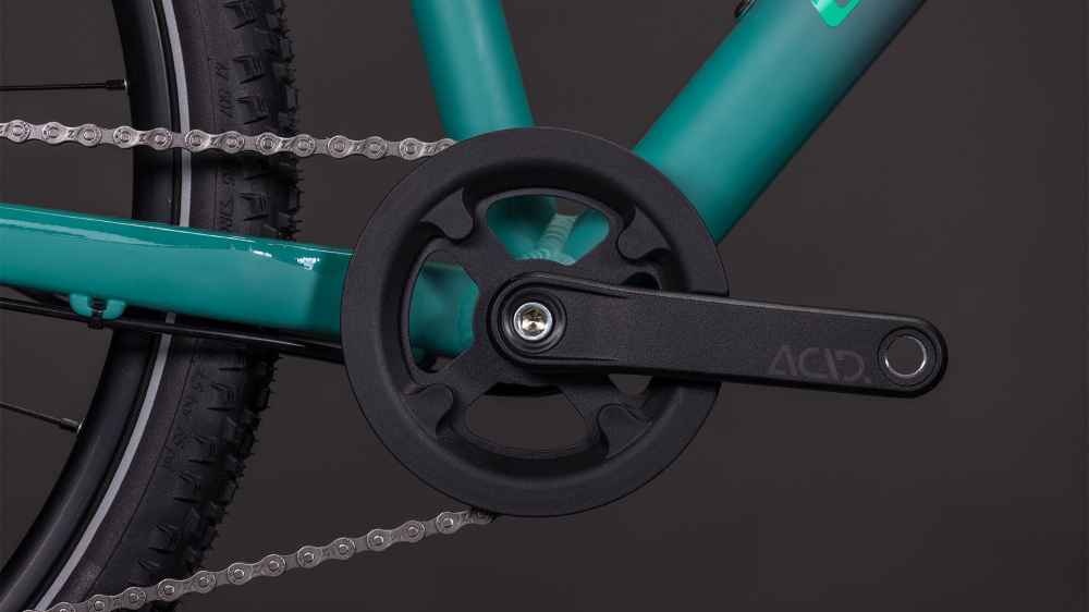 BICICLETA COPII CUBE NUMOVE 240 DISC LAVAGREY COOLGREEN 2026 roti 24 [5]