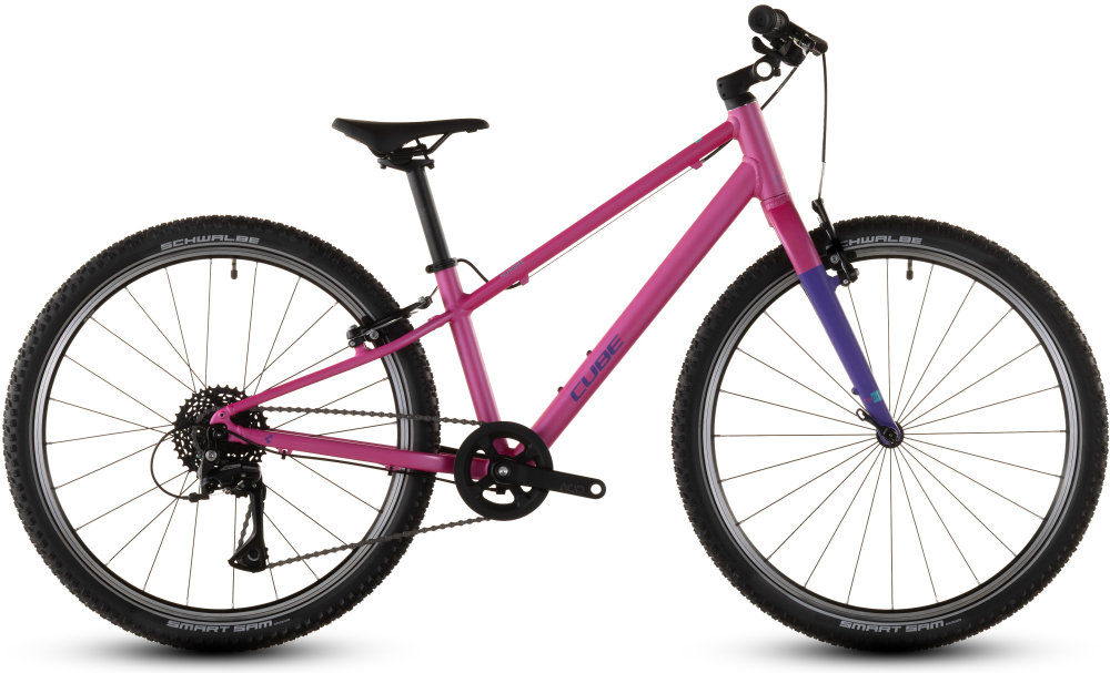 BICICLETA COPII CUBE NUMOVE 240 FUCSIA PLUM 2026 roti 24 [2]