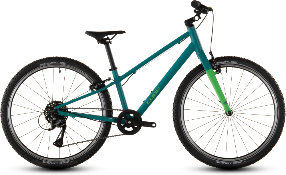 BICICLETA COPII CUBE NUMOVE 240 SEAGREEN GREEN 2026 roti 24 [1]