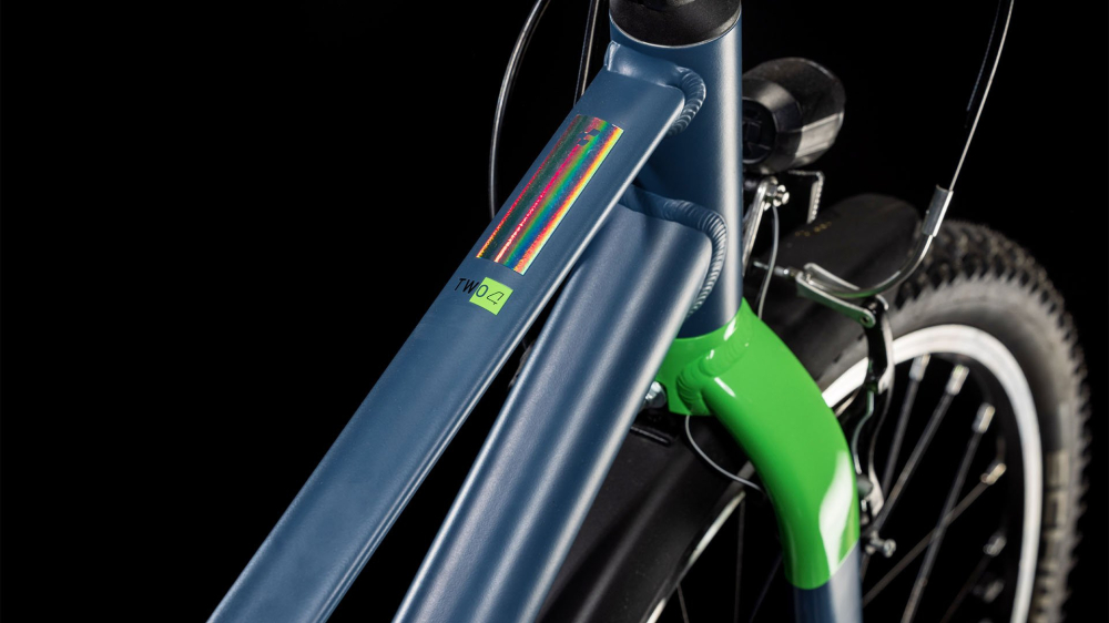 BICICLETA COPII CUBE NUMOVE 240 STREET ALBASTRU/VERDE 24INCH [2]