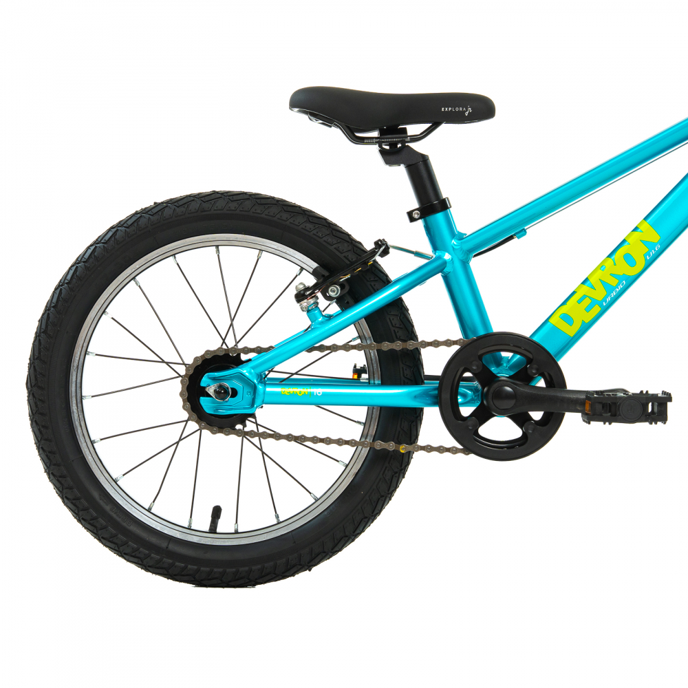 Bicicleta Copii Devron Urbio U1.6 - 16 Inch, Albastru-Verde [4]