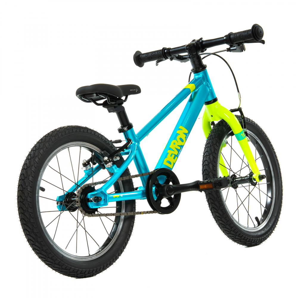 Bicicleta Copii Devron Urbio U1.6 - 16 Inch, Albastru-Verde [3]
