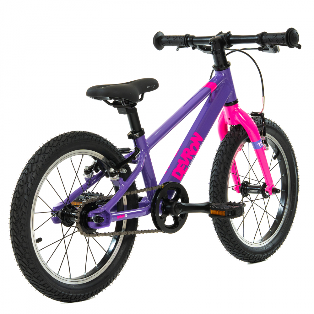 Bicicleta Copii Devron Urbio U1.6 - 16 Inch, Mov-Roz [2]