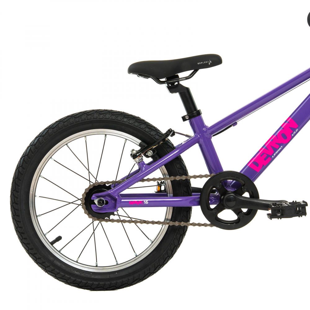 Bicicleta Copii Devron Urbio U1.6 - 16 Inch, Mov-Roz [4]