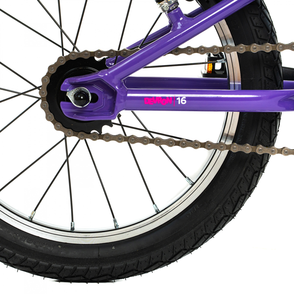 Bicicleta Copii Devron Urbio U1.6 - 16 Inch, Mov-Roz [5]