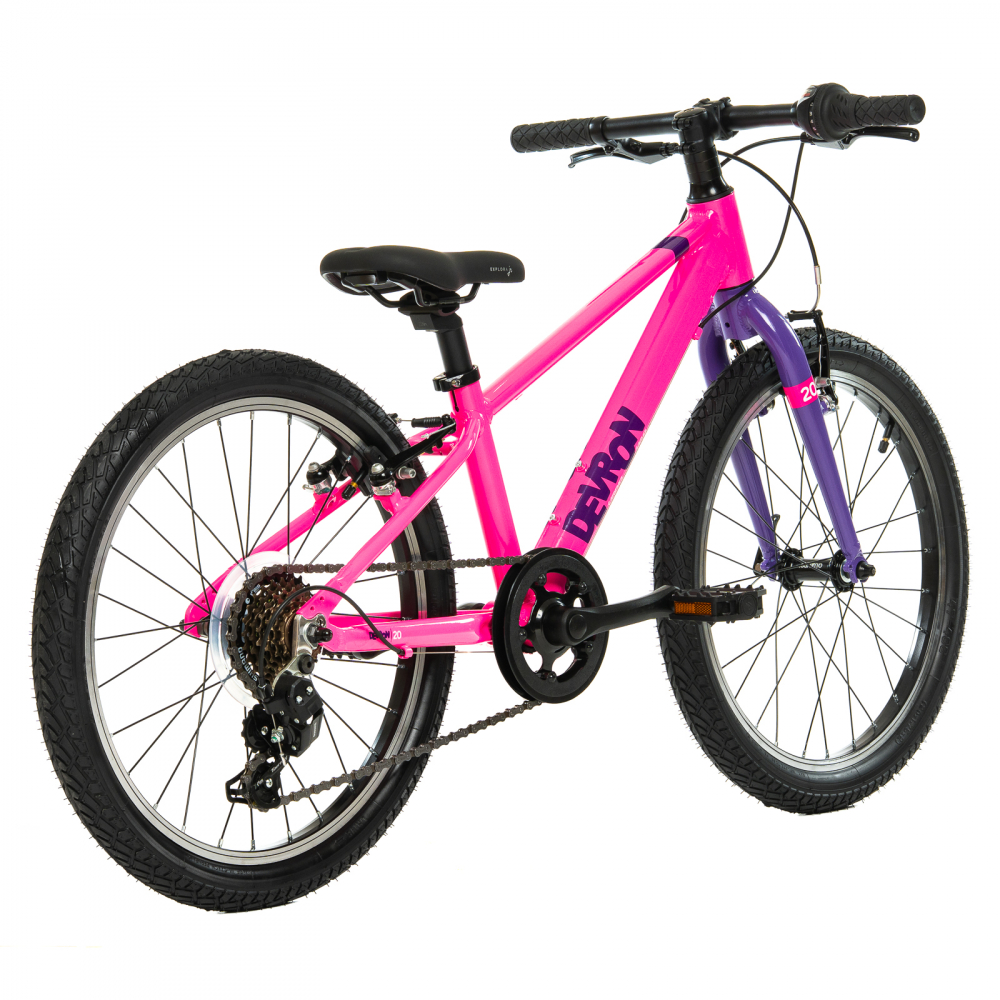 Bicicleta Copii Devron Urbio U2.0 - 20 Inch, Roz-Mov [3]