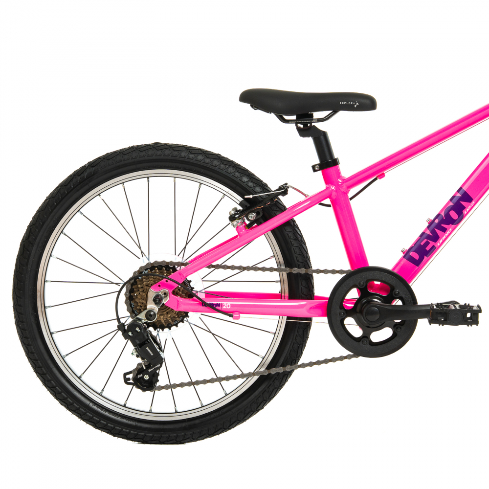 Bicicleta Copii Devron Urbio U2.0 - 20 Inch, Roz-Mov [4]