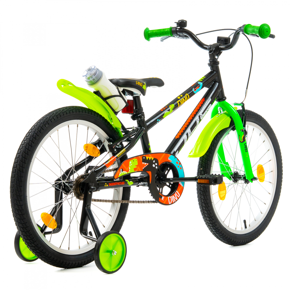 Bicicleta Copii DHS Dino - 20 Inch, Negru [2]