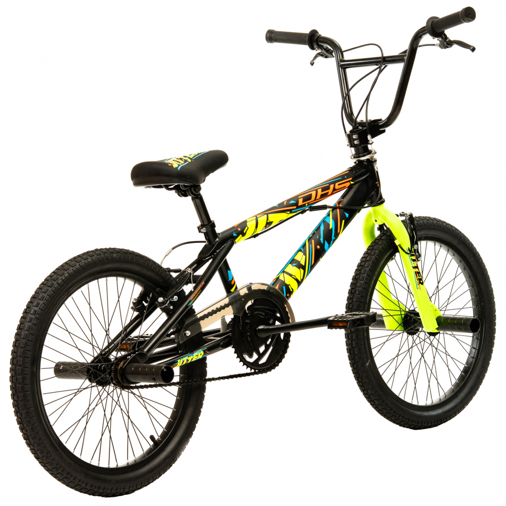 Bicicleta Copii DHS Jitter - 20 Inch, Negru [3]