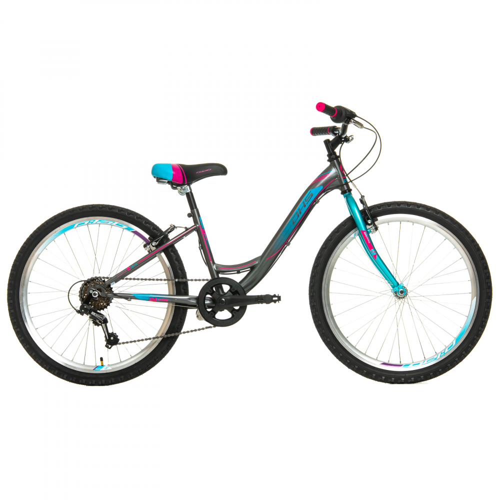 Bicicleta Copii DHS Modesty - 24 Inch, Gri [1]