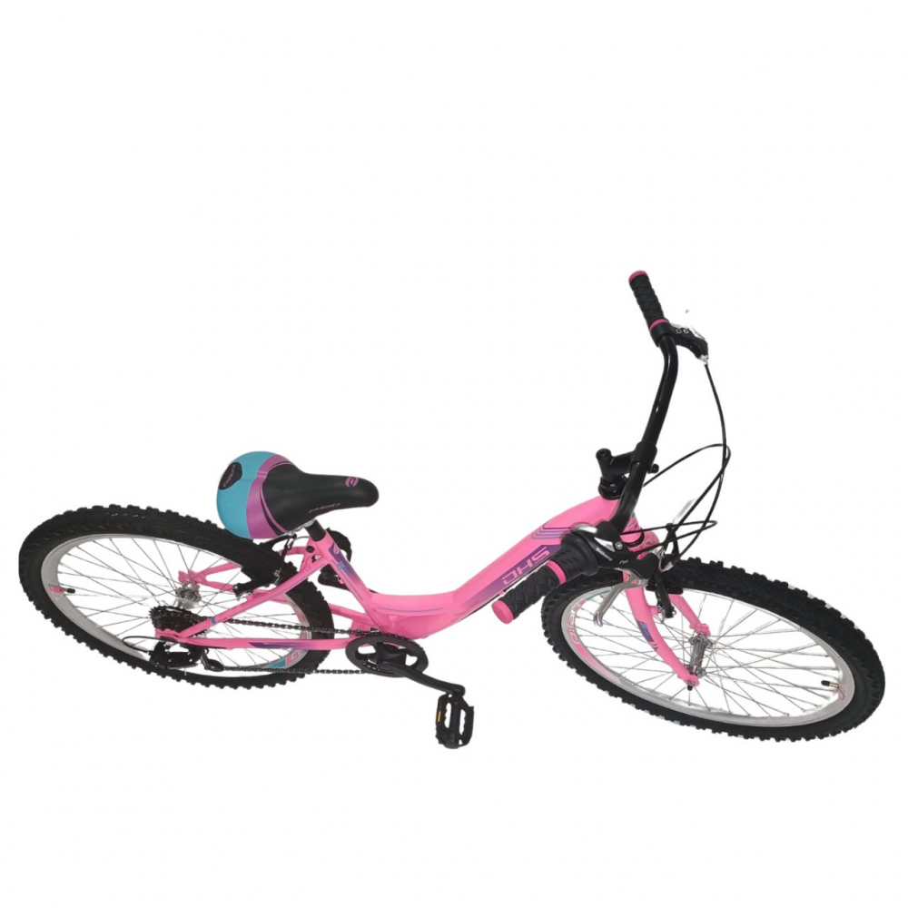 Bicicleta Copii DHS Modesty - 24 Inch, Roz [4]
